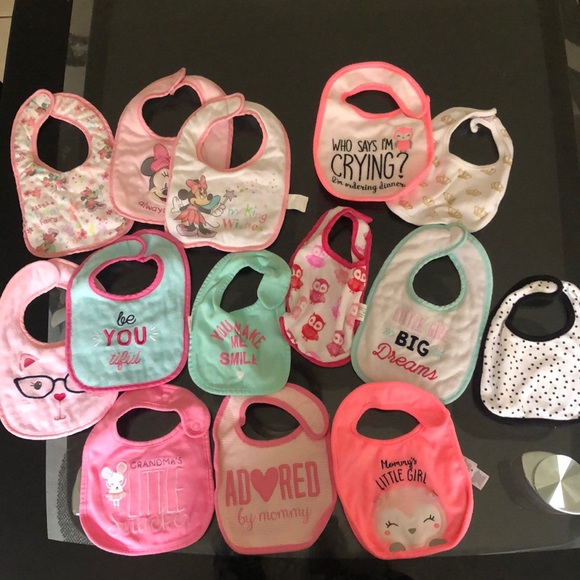 Girl bibs - Picture 2 of 2